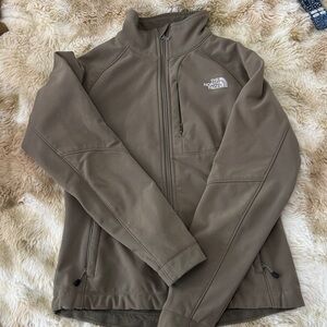 The North Face Olive Softshell Jacket